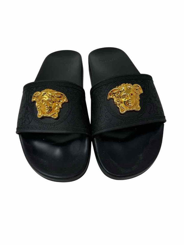 Shoe Size 41 Versace Black Luxury - Sandals