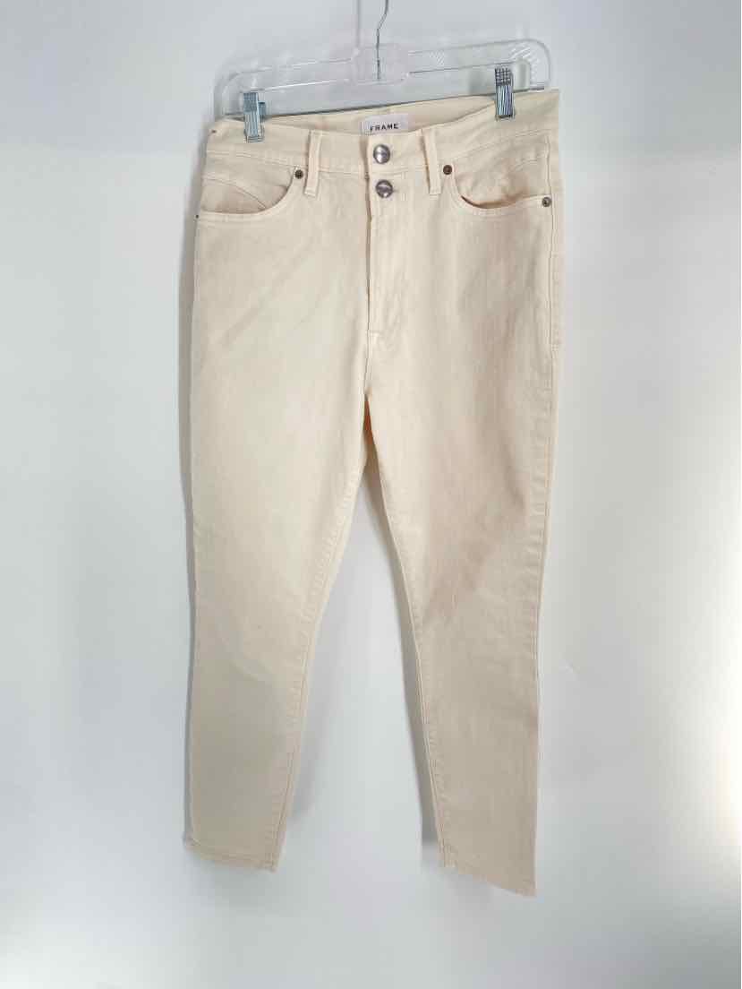 Size 29 FRAME Ivory Pants