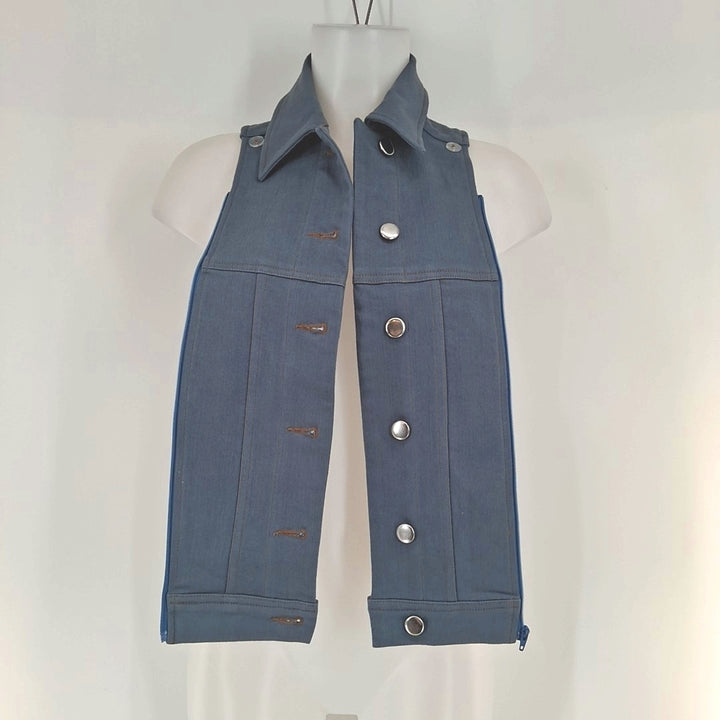 Size S VERONICA BEARD Blue Shirt