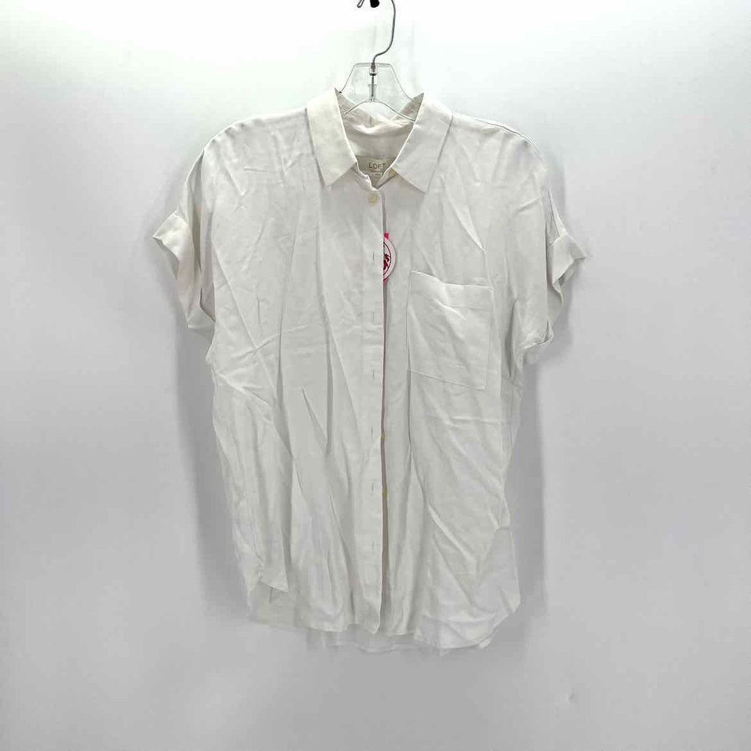 Size S Ann Taylor White Shirt