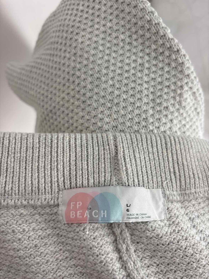 Size L FREE PEOPLE Gray 2 PC Dress