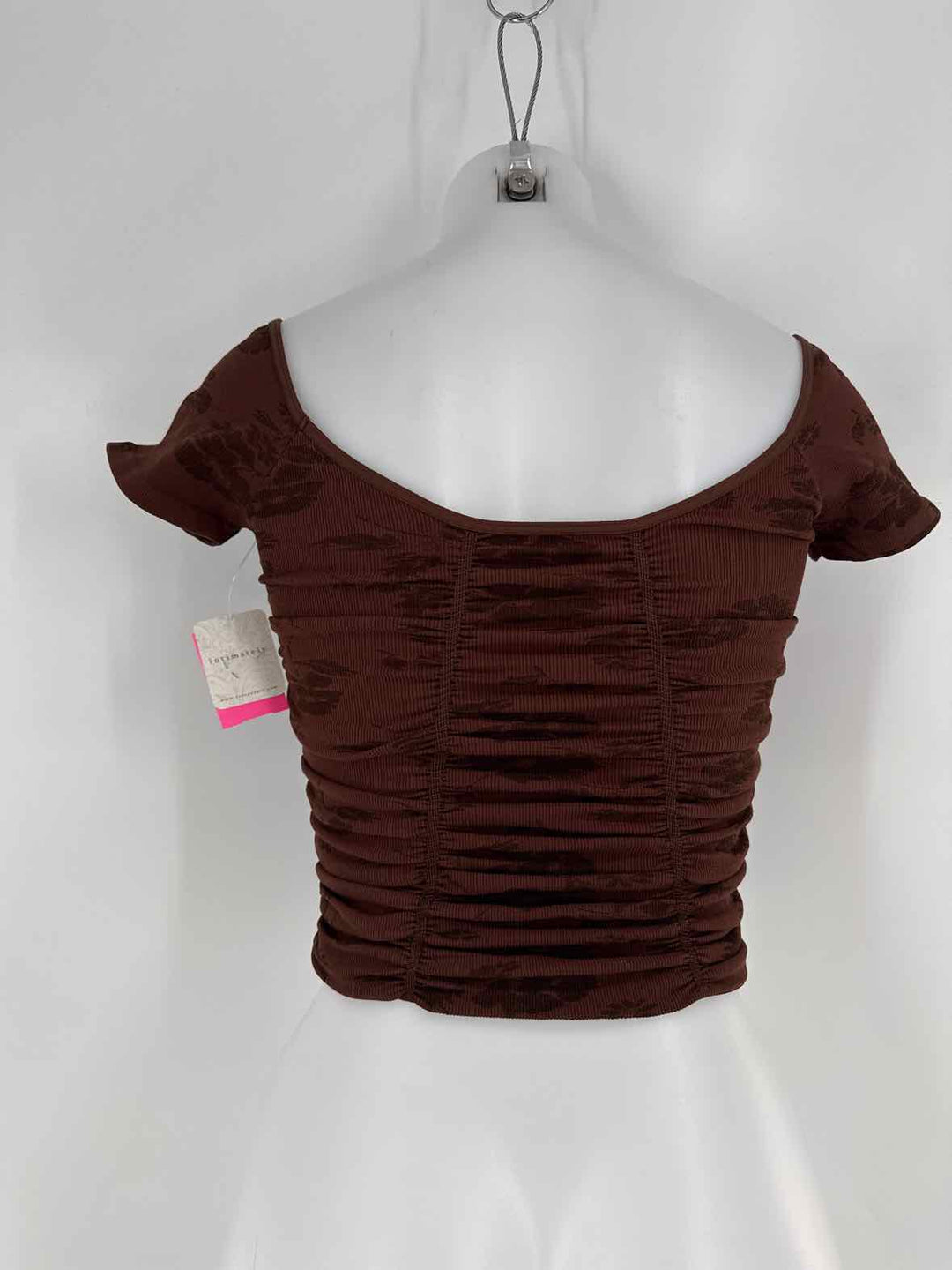 Size M/L FREE PEOPLE Brown Shirt