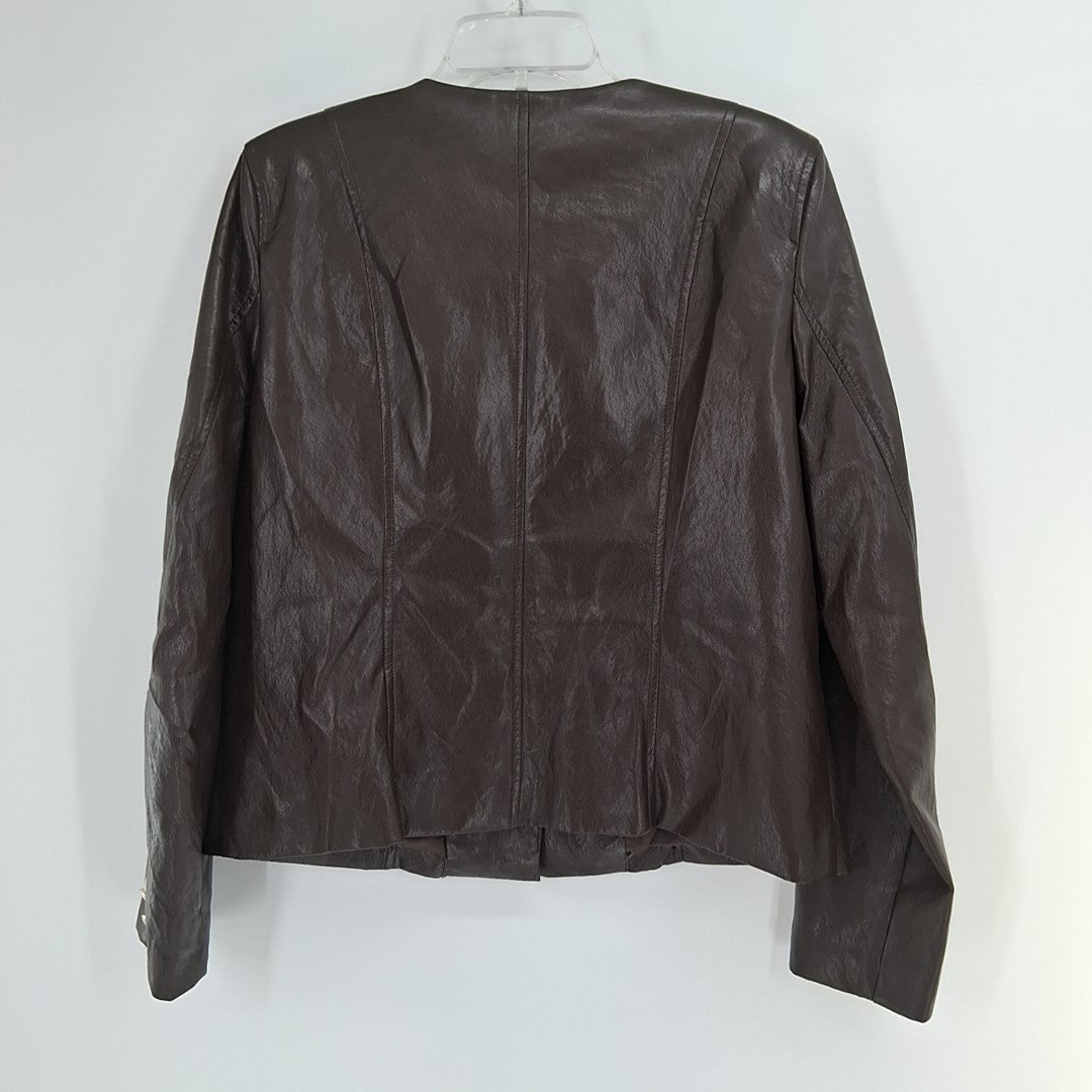 Size XL TAHARI Brown Jacket