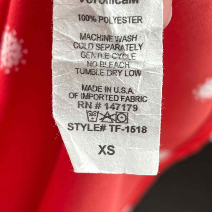Size XS VERONICA M Orange Shirt