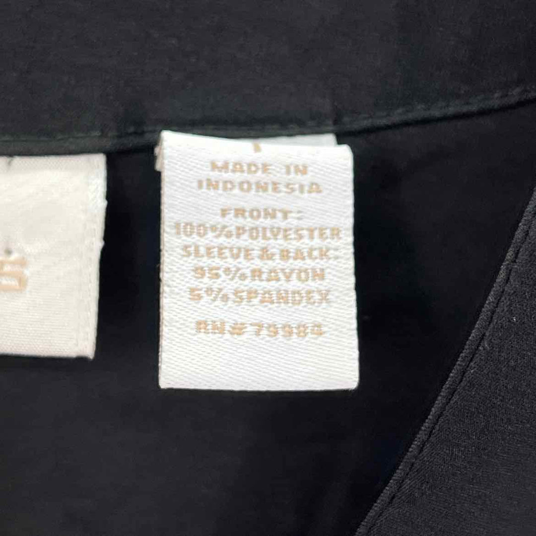 Size M Chico's Black Shirt