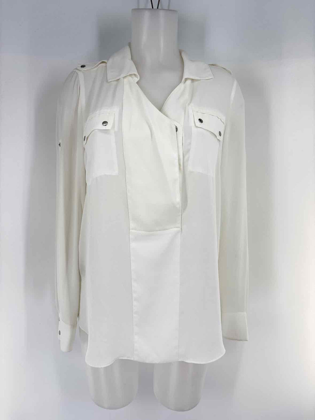 Size XS BCBG White Shirt
