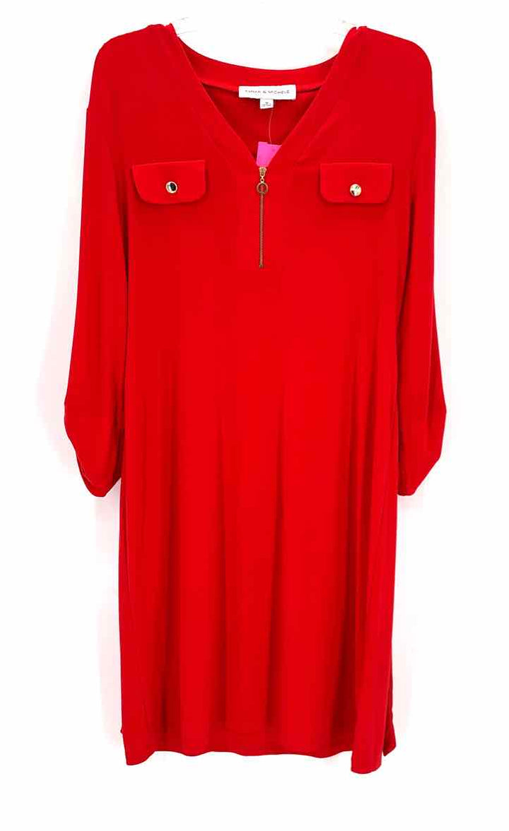 Size M Red Dress