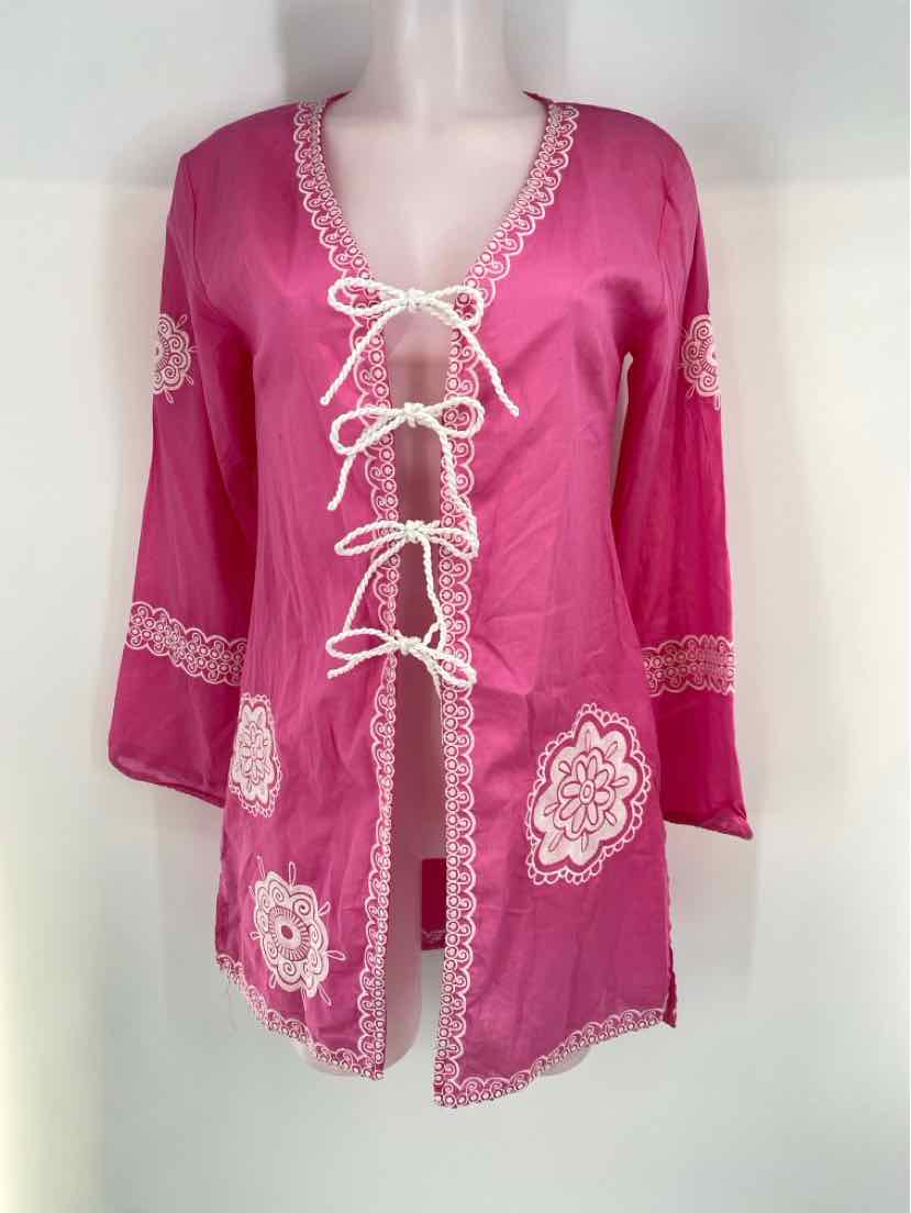 Size S Mud Pie Pink Coverup