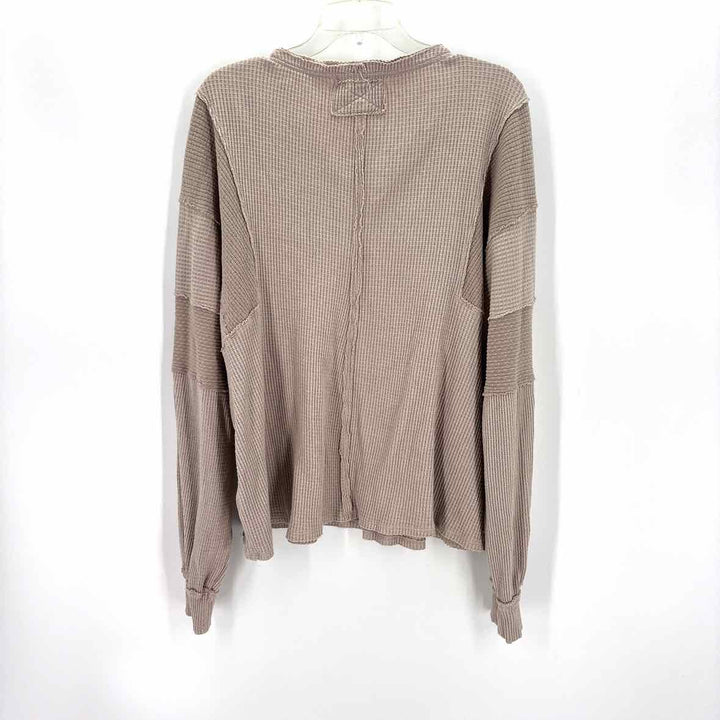 Size M WE THE FREE Brown Shirt