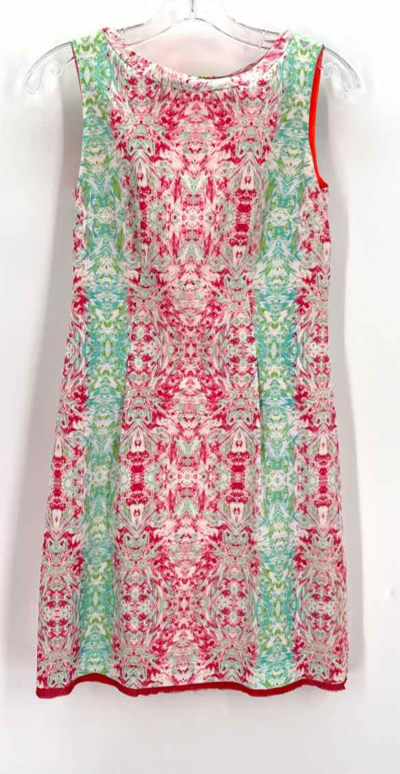 Size 2 ELIE TAHARI Multi-Color Dress