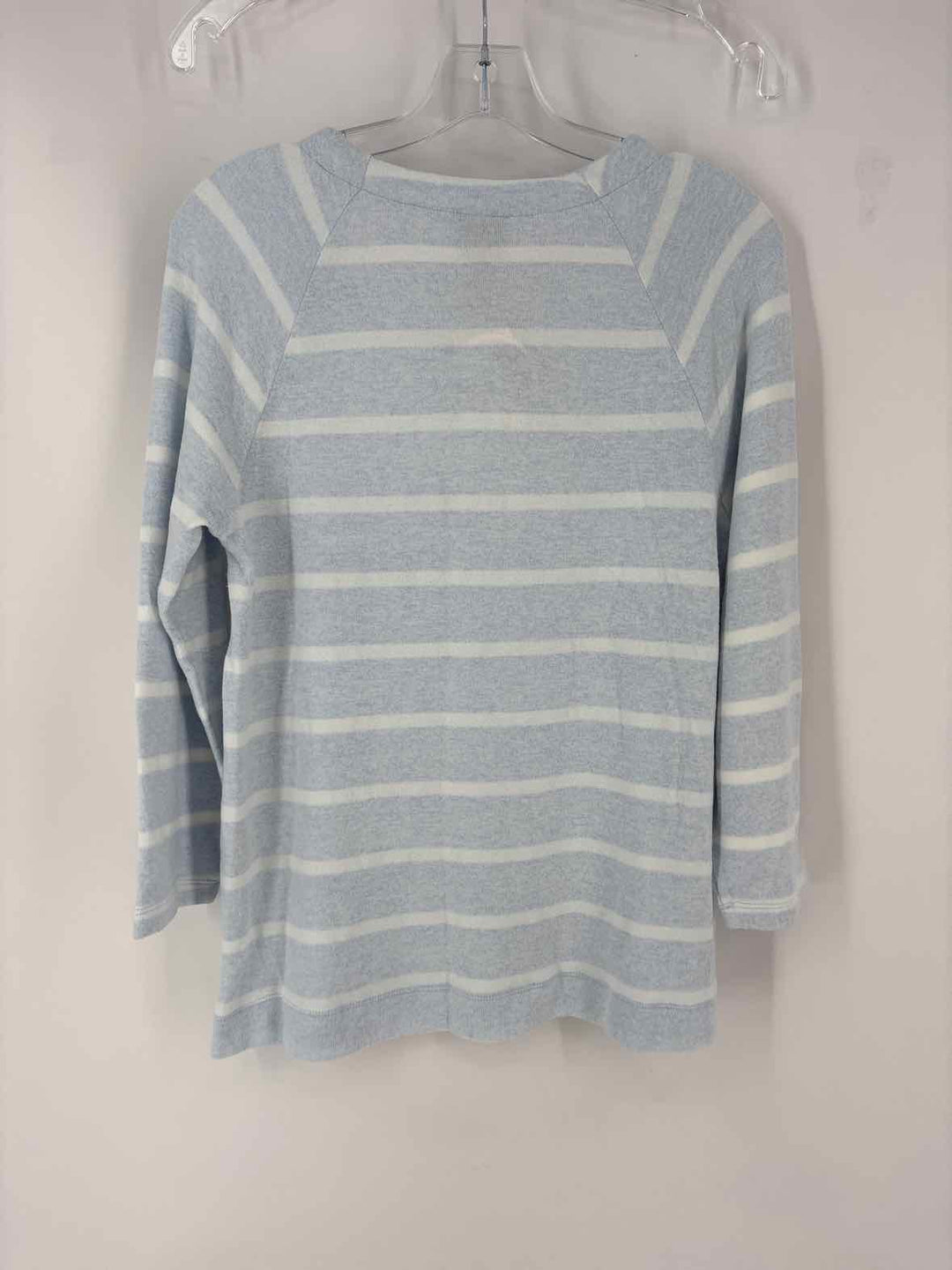 Size M Chico's Blue Print Sweater