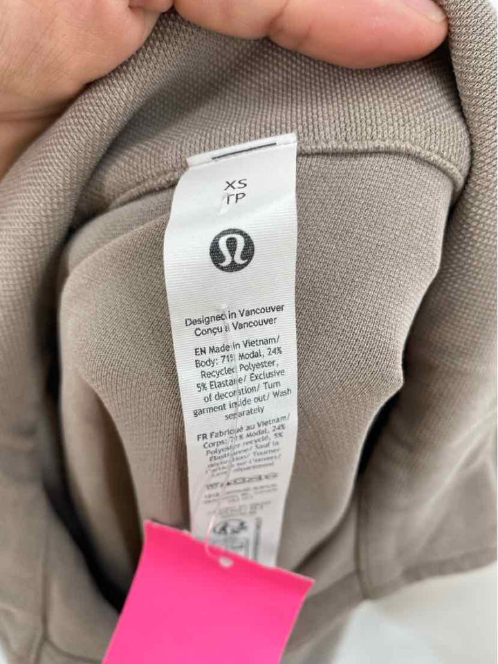 Size XS Lululemon Beige Shirt