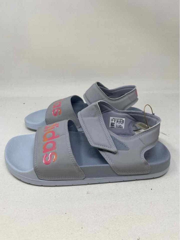 Shoe Size 7 Adidas Gray Sandals