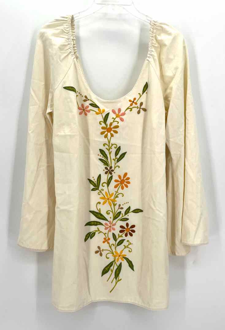 Size L FREE PEOPLE Ivory Dress