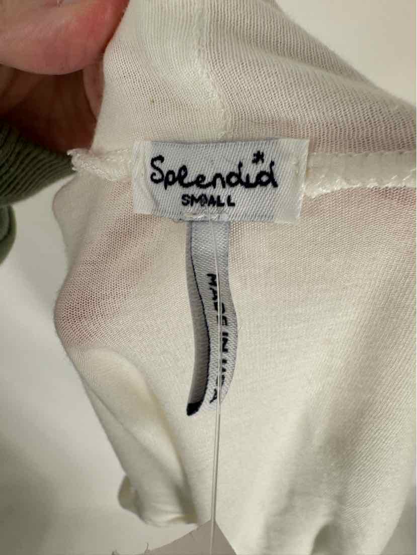 Size S Splendid White Sweater