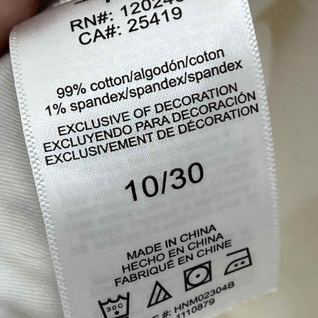 Size 10 HABITUAL White Pants