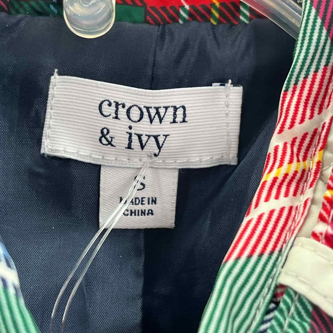Size S CROWN & IVY Multi-Color Vest