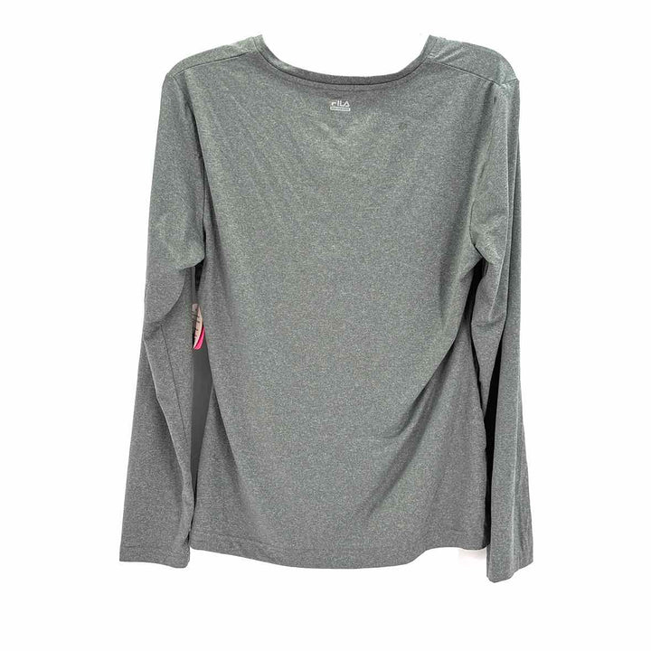 Size L FILA Gray Mesh Shirt