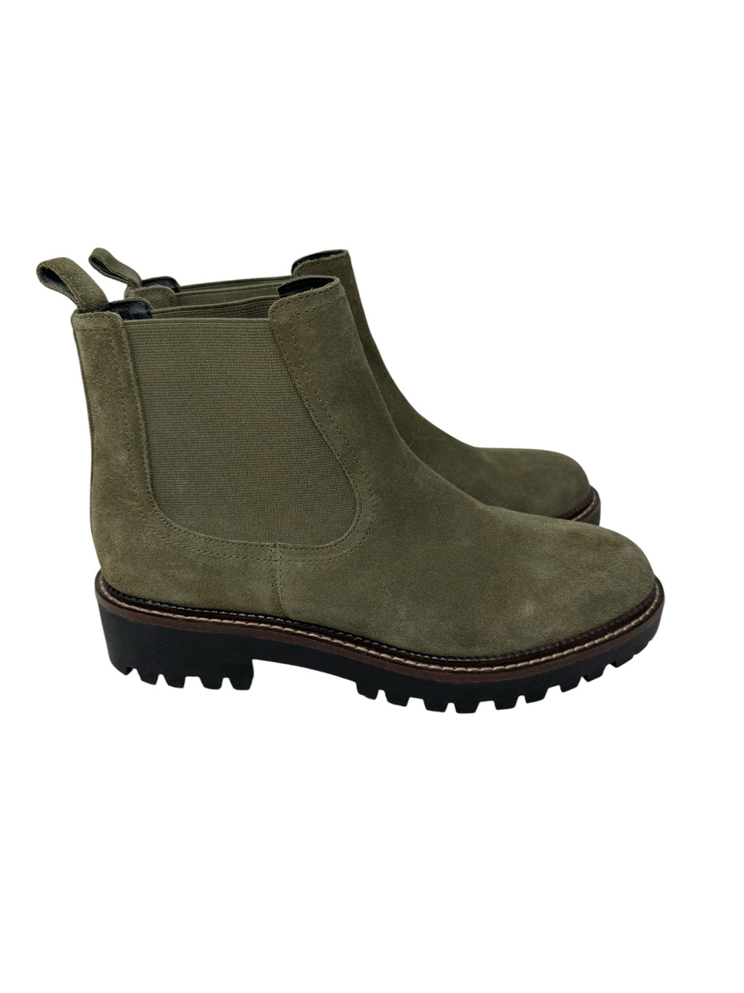 Shoe Size 9 CASLON Olive Suede Boots