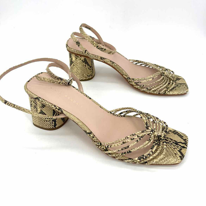 Shoe Size 10 LOEFFLER RANDALL Beige Sandals