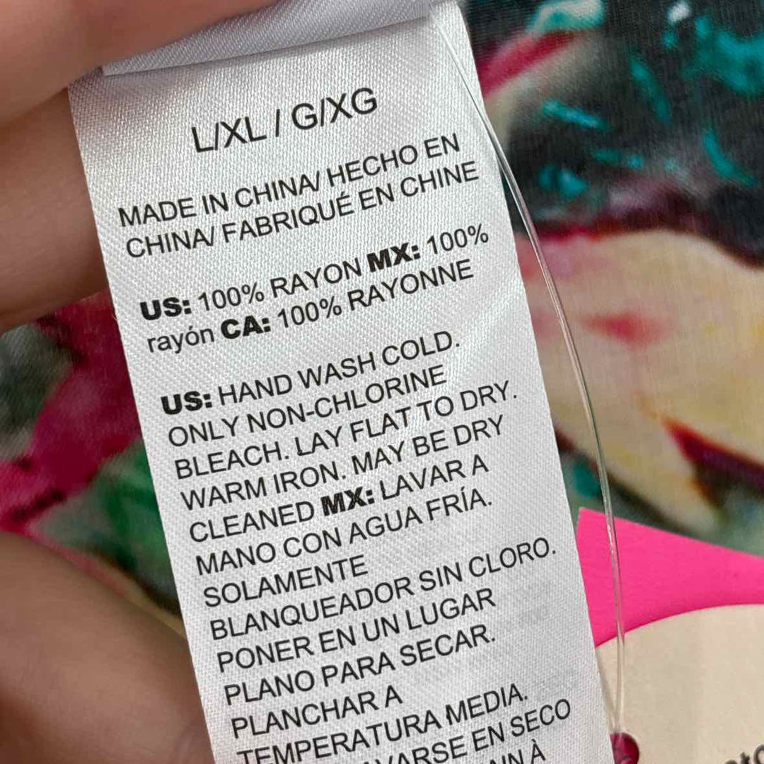 Size L/XL Chico's Multi-Color Cardigan