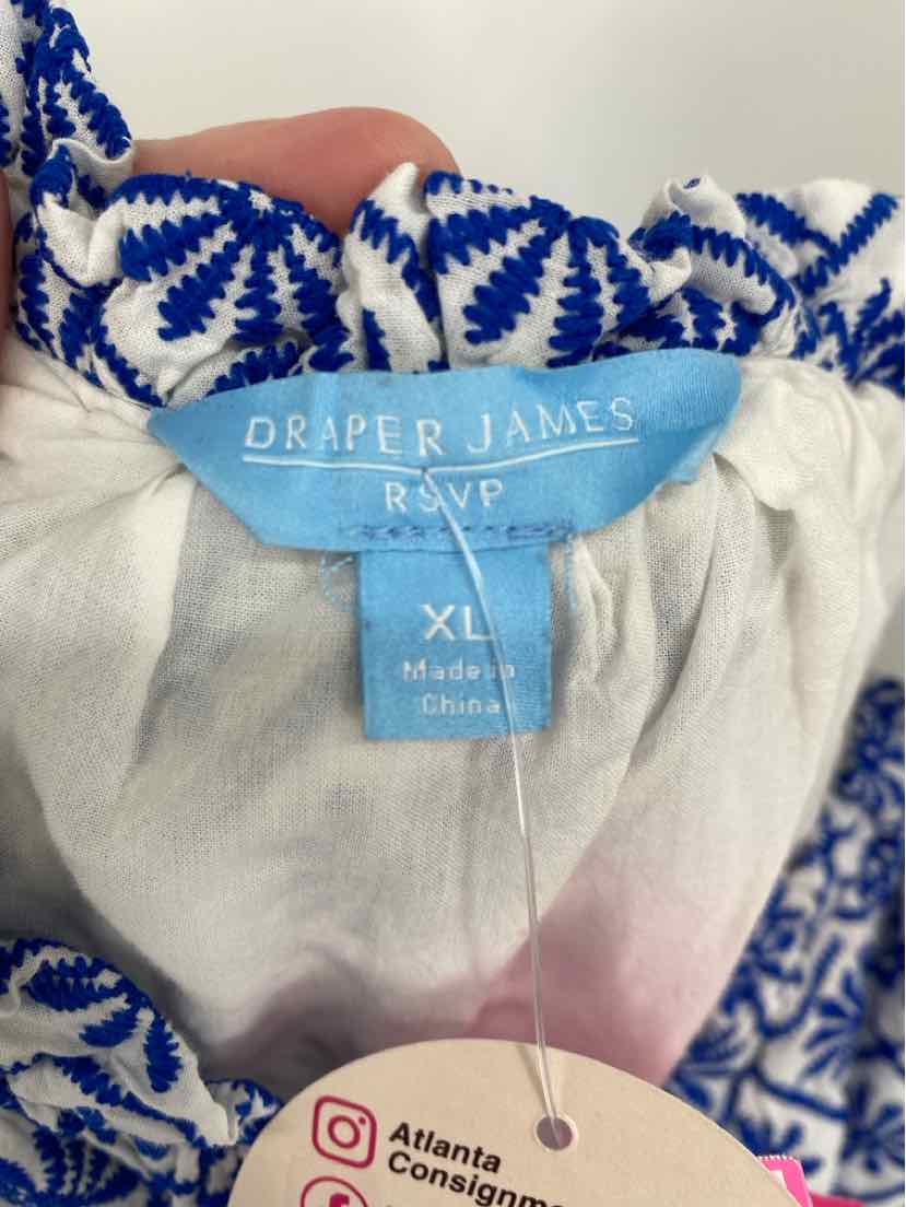 Size XL DRAPER JAMES Blue Dress