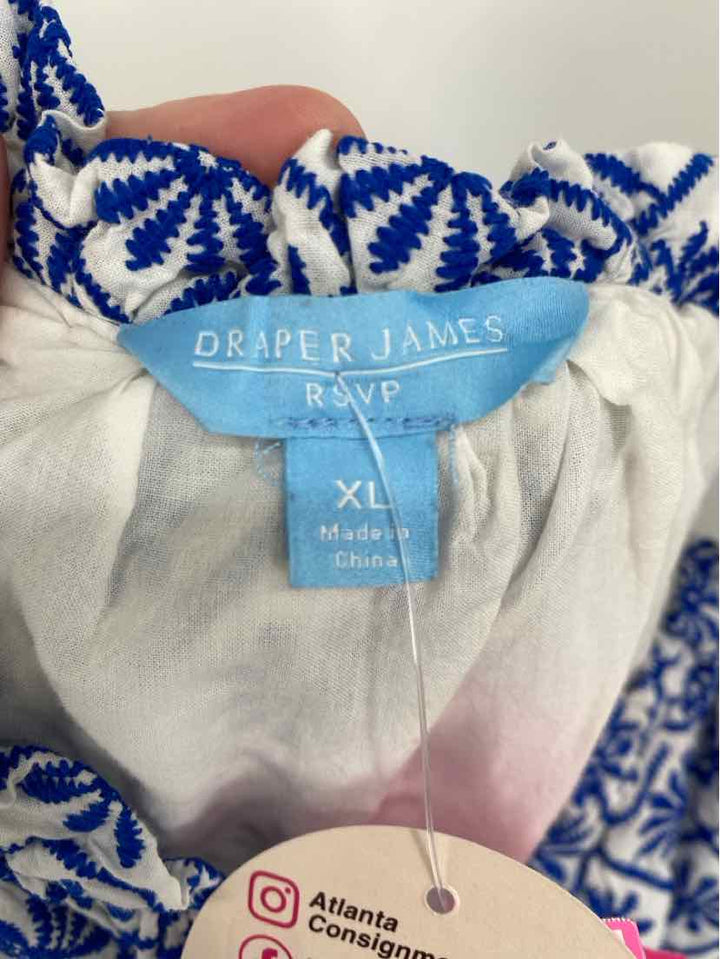 Size XL DRAPER JAMES Blue Dress