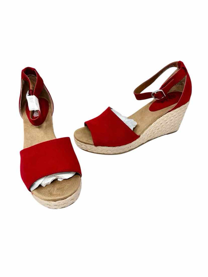 Shoe Size 8 Style & Co Red Sandals
