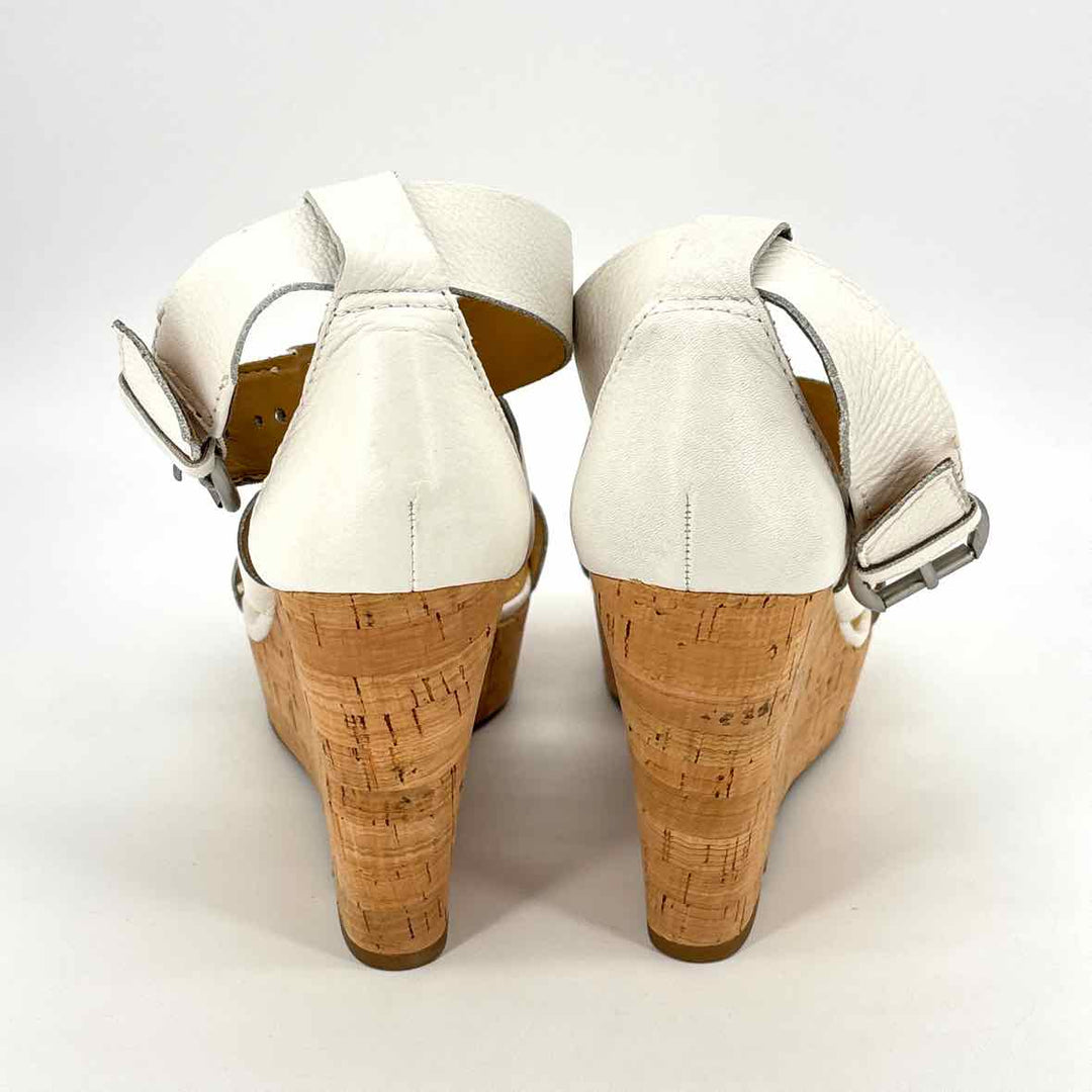 Shoe Size 9.5 FRANCO SARTO White Sandals