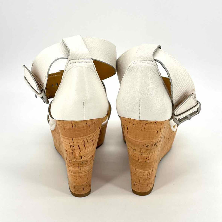 Shoe Size 9.5 FRANCO SARTO White Sandals