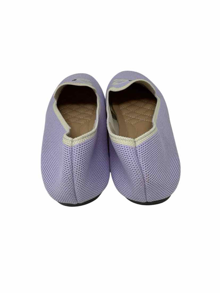 Shoe Size 42 Lavender Knit Flats