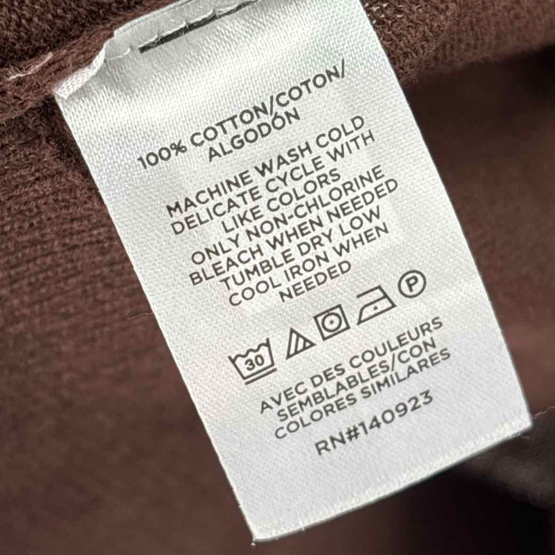 Size L LOFT Brown Knit Cardigan