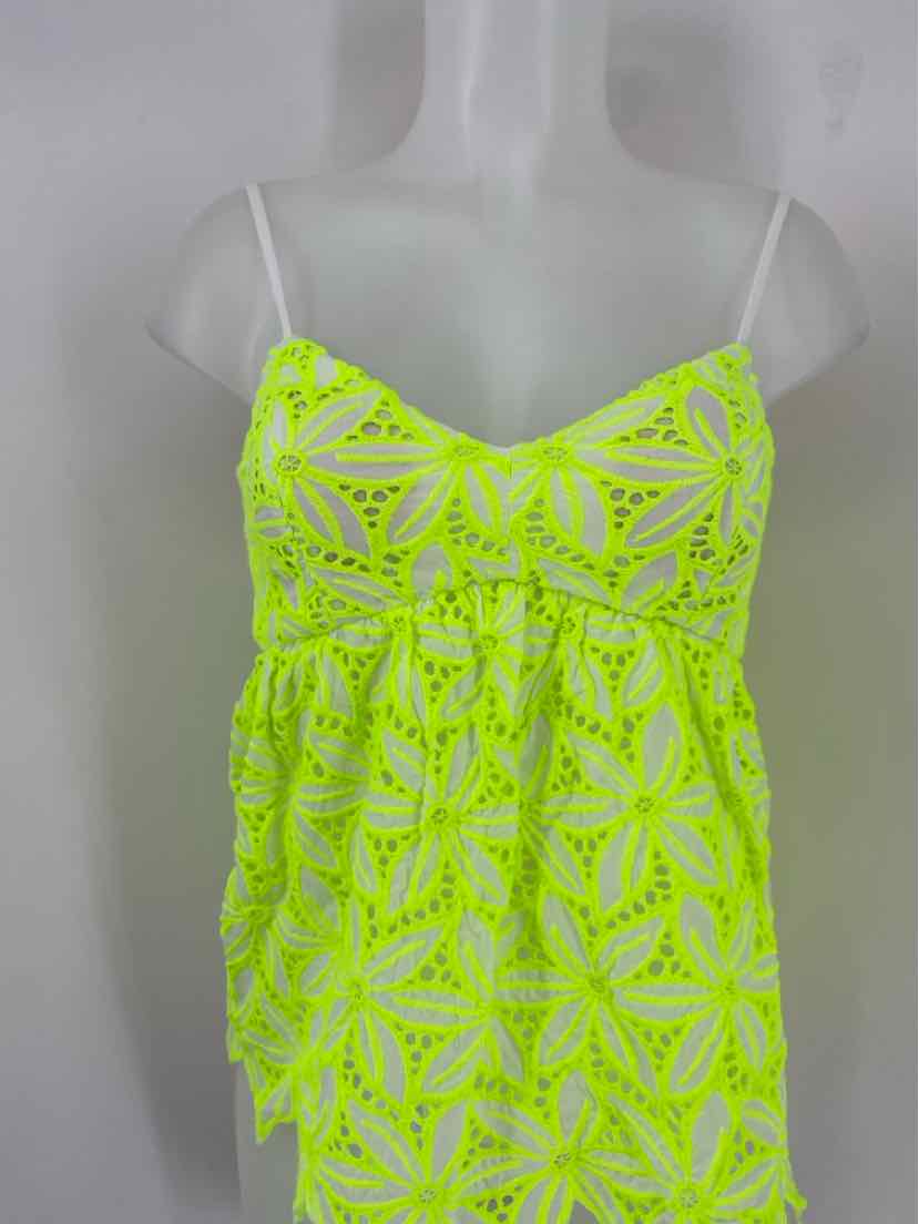 Size 0 Lilly Pulitzer Yellow Shirt