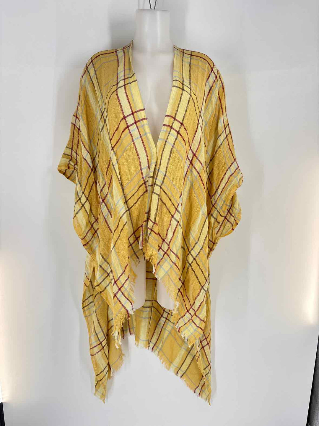 Size One Size FREE PEOPLE Yellow Print Shirt