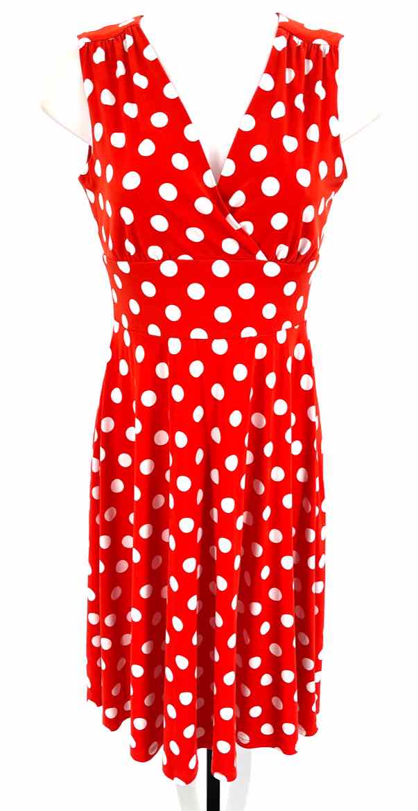 Size 6 ORANGE PRINT Dress