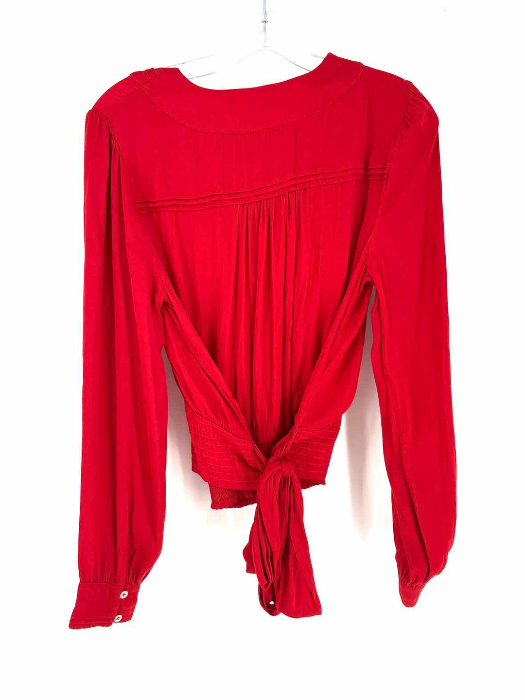 Size M Anthropologie Red Shirt