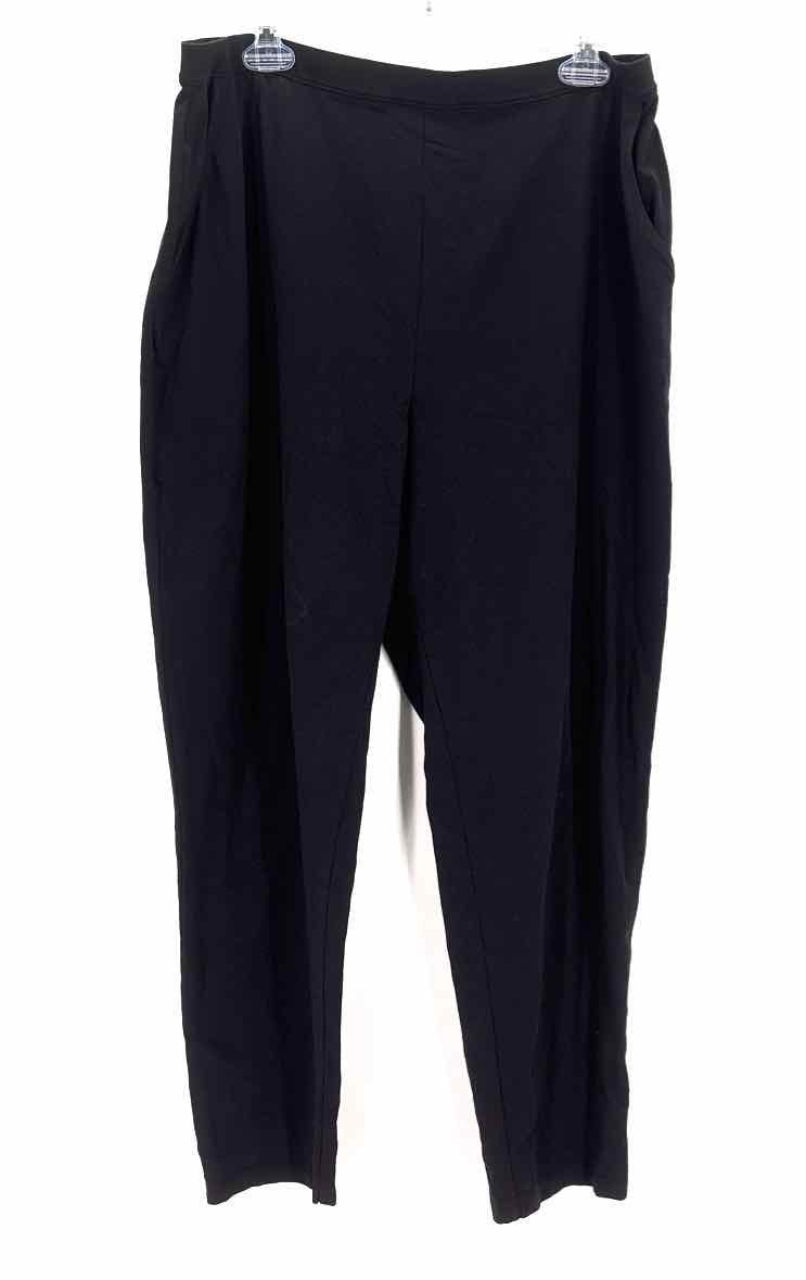 Size 1X LAND END Black Pants