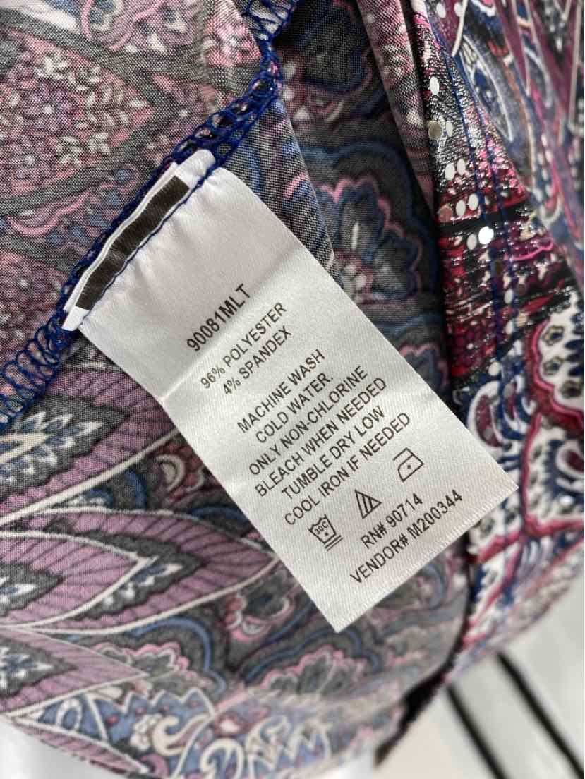 Size L MSK Multi-Color Dress