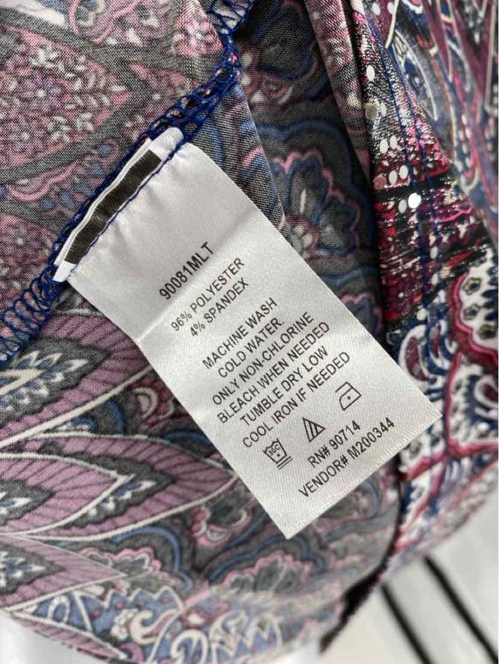 Size L MSK Multi-Color Dress