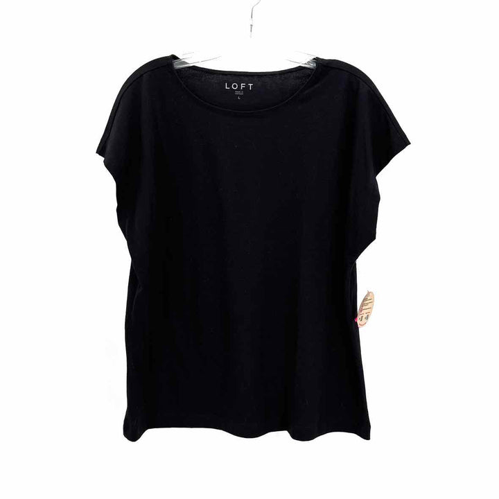 Size L LOFT Black Shirt
