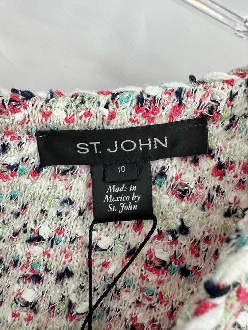 Size 10 ST JOHN Multi-Color Luxury - Dress
