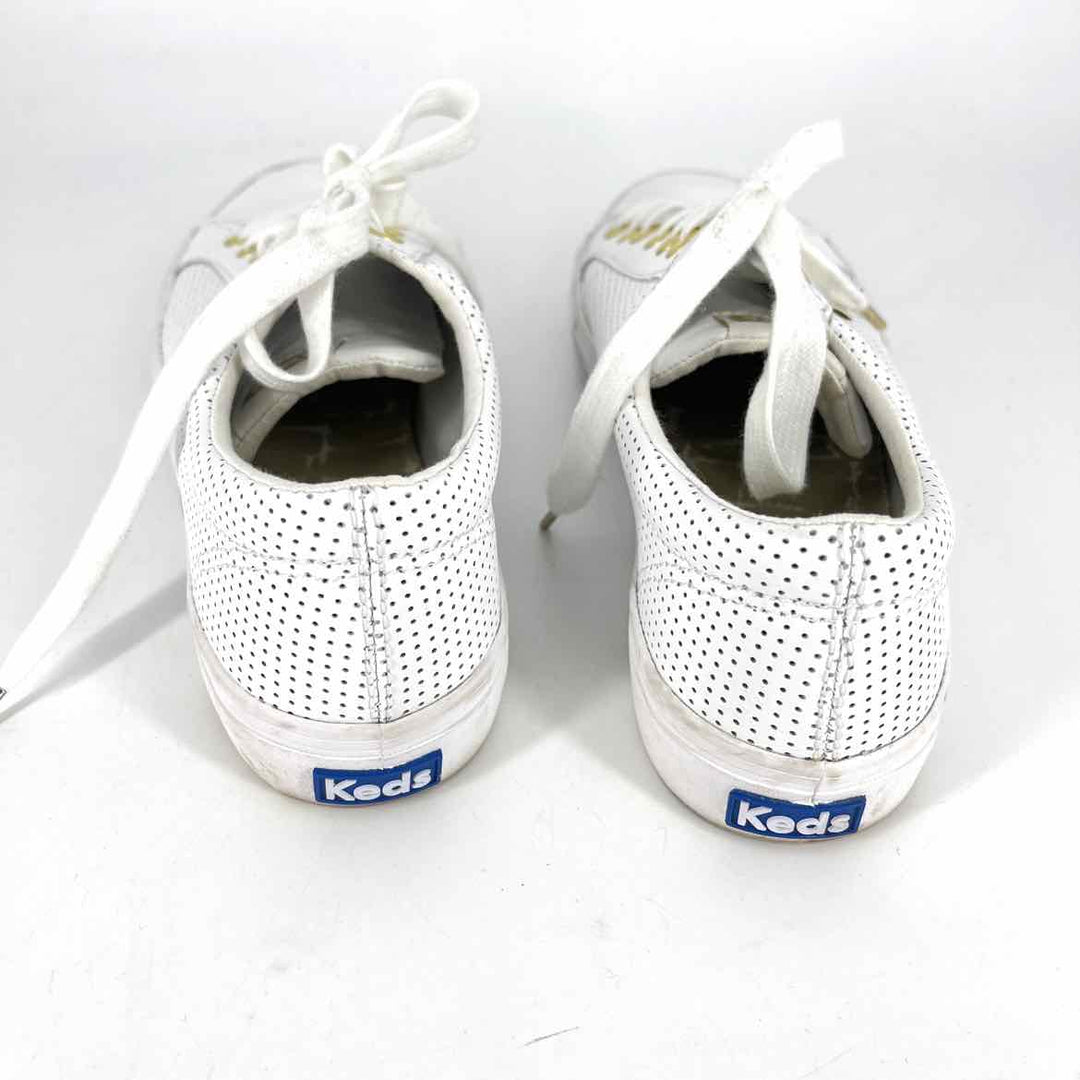 Shoe Size 7.5 Keds White Leather Sneakers