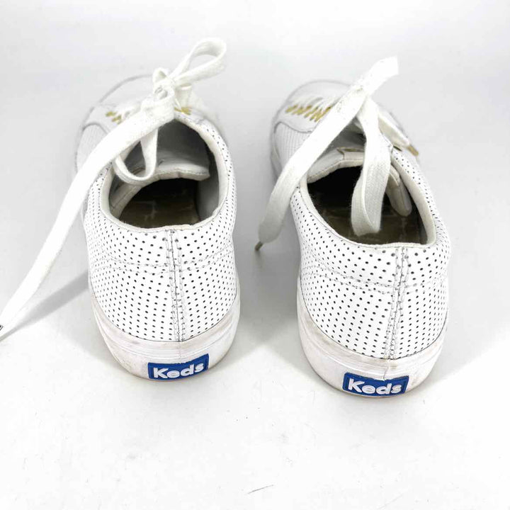 Shoe Size 7.5 Keds White Leather Sneakers