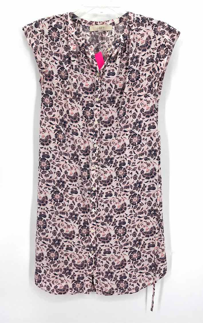 Size XS LOFT Multi-Color Dress