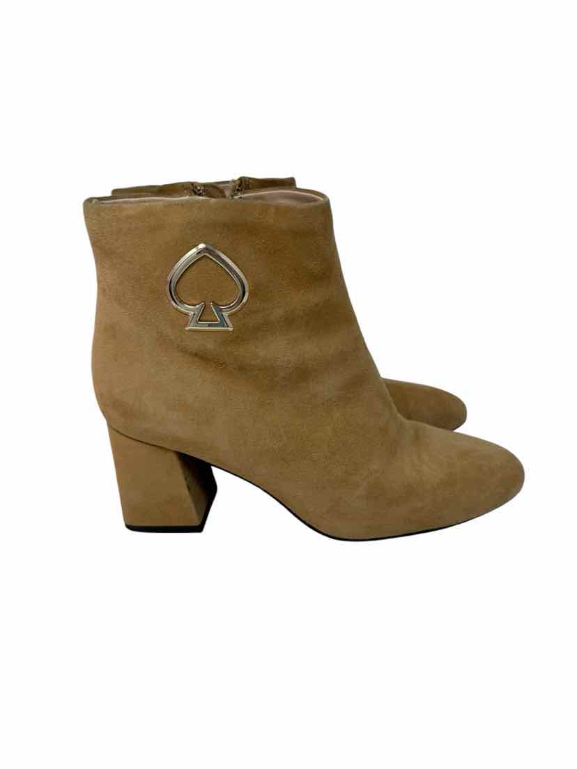 Shoe Size 6 Kate Spade Tan Suede Boots