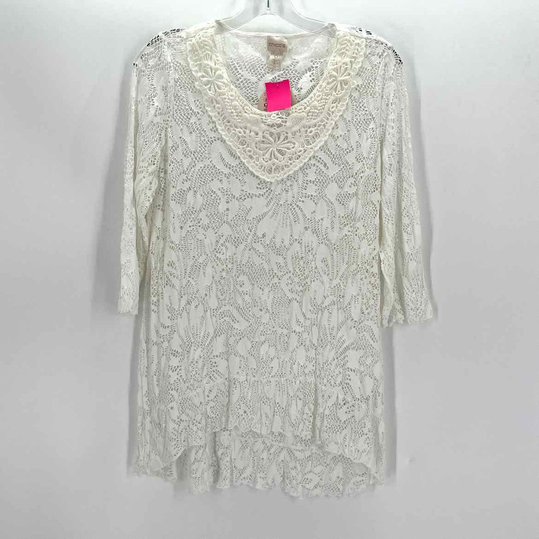Size S Chico's White Shirt