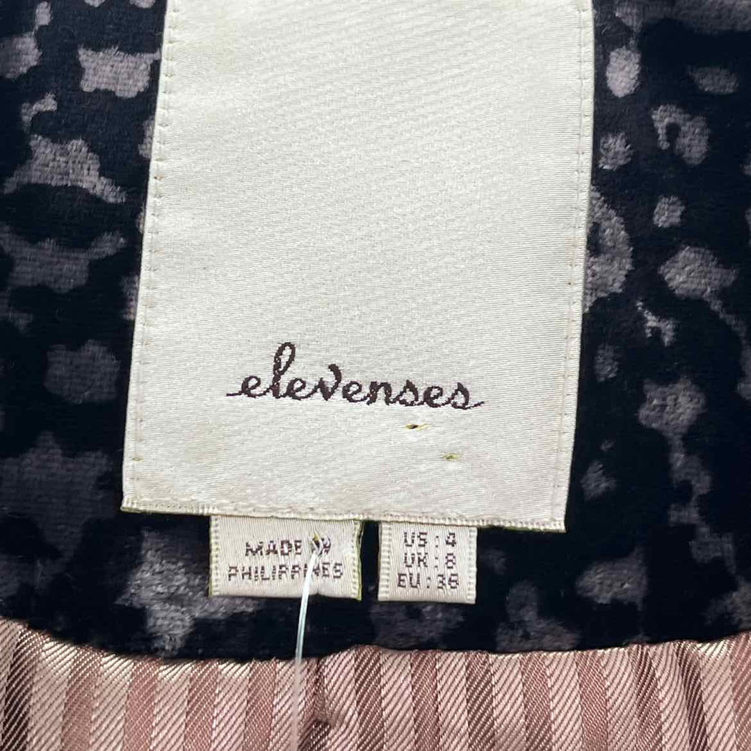 Size 4 Anthropologie Black Velvet Jacket