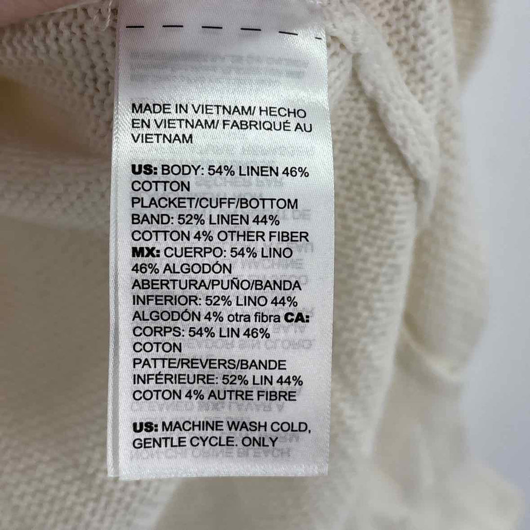 Size M Chico's Cream Knit Cardigan