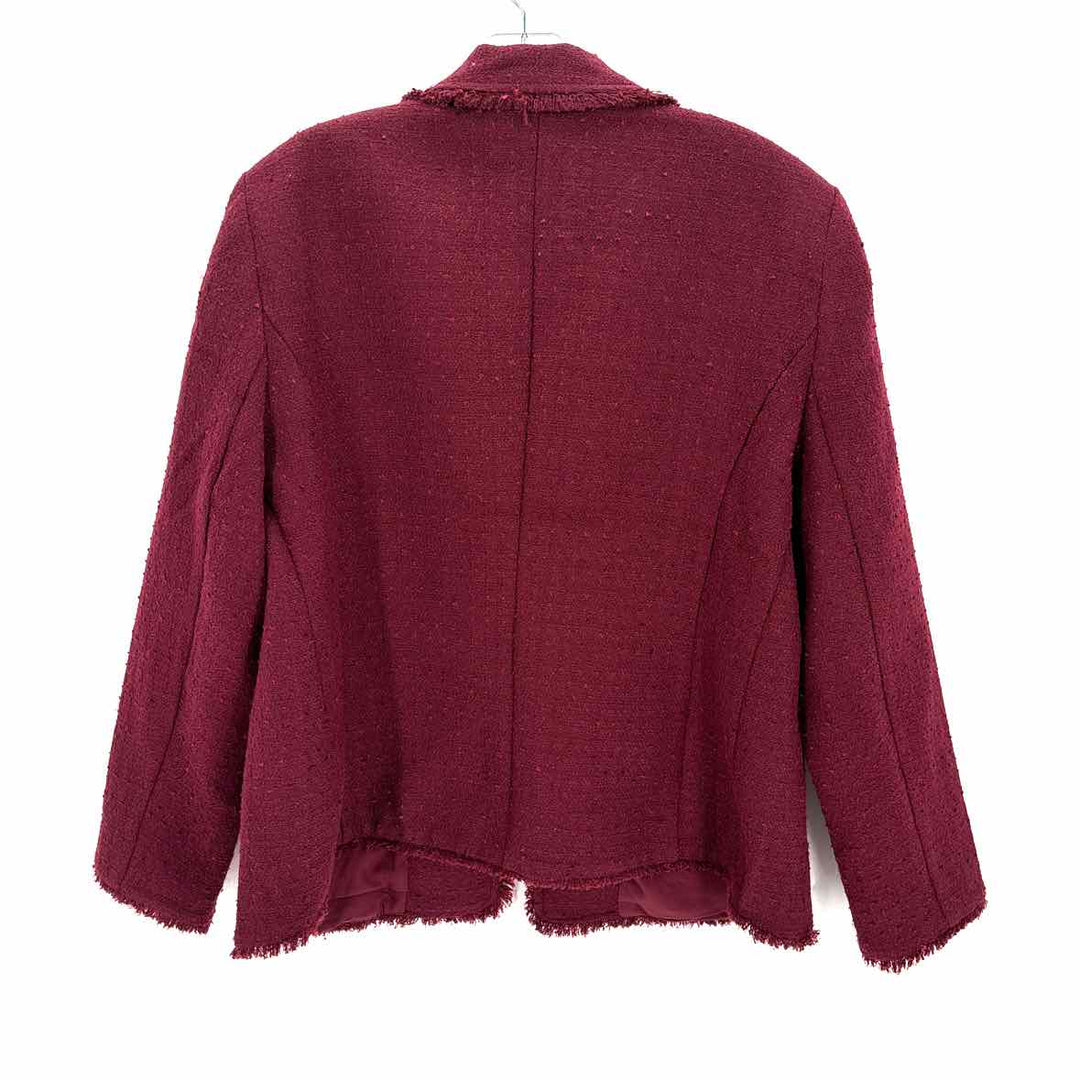 Size XL Chico's Burgundy Blazer
