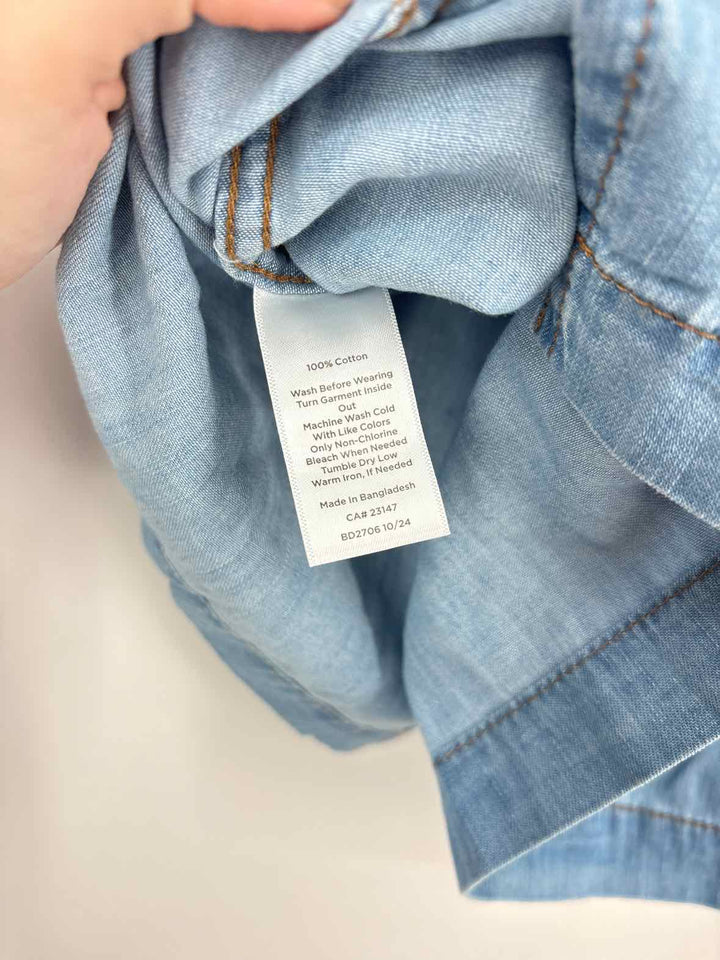 Size L Talbots Denim Shirt